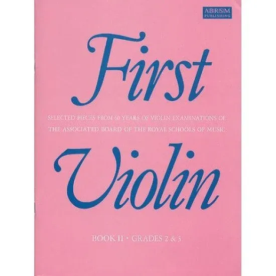 ABRSM LIVRO First Violin Book 2 Grades 2 & 3