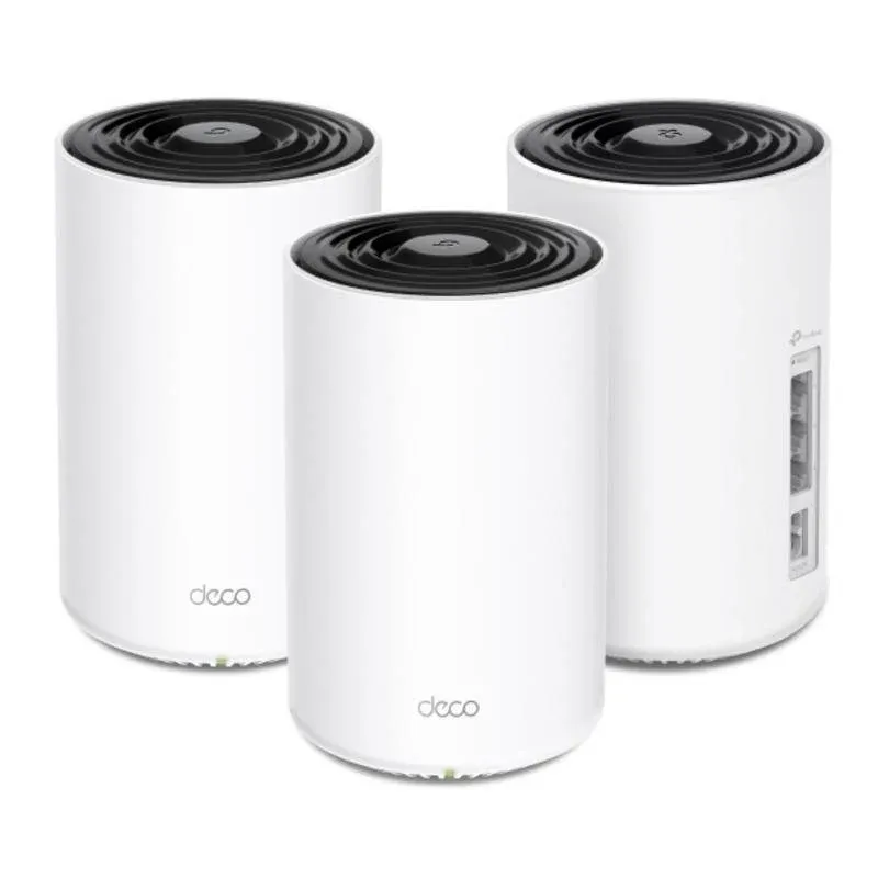 WiFi Mesh TP-Link 3 Nodos 1501 Mbps Wi-Fi 6 Powerline Segurança SPI