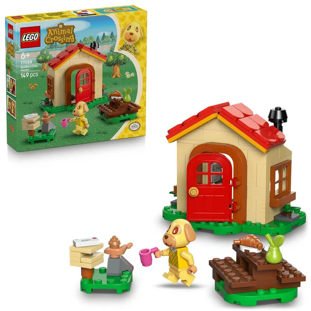 LEGO Animal Crossing A casa acolhedora da Goldie - 77058