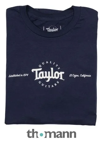 Taylor T-Shirt Logo Navy Blue L