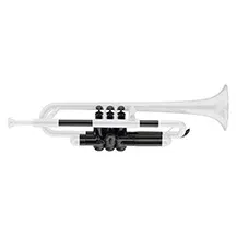 Trompete PTrumpet Plástico Sib Branco