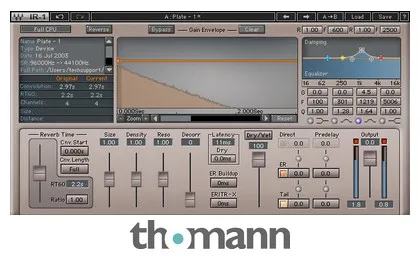Waves IR1 Convolution Reverb