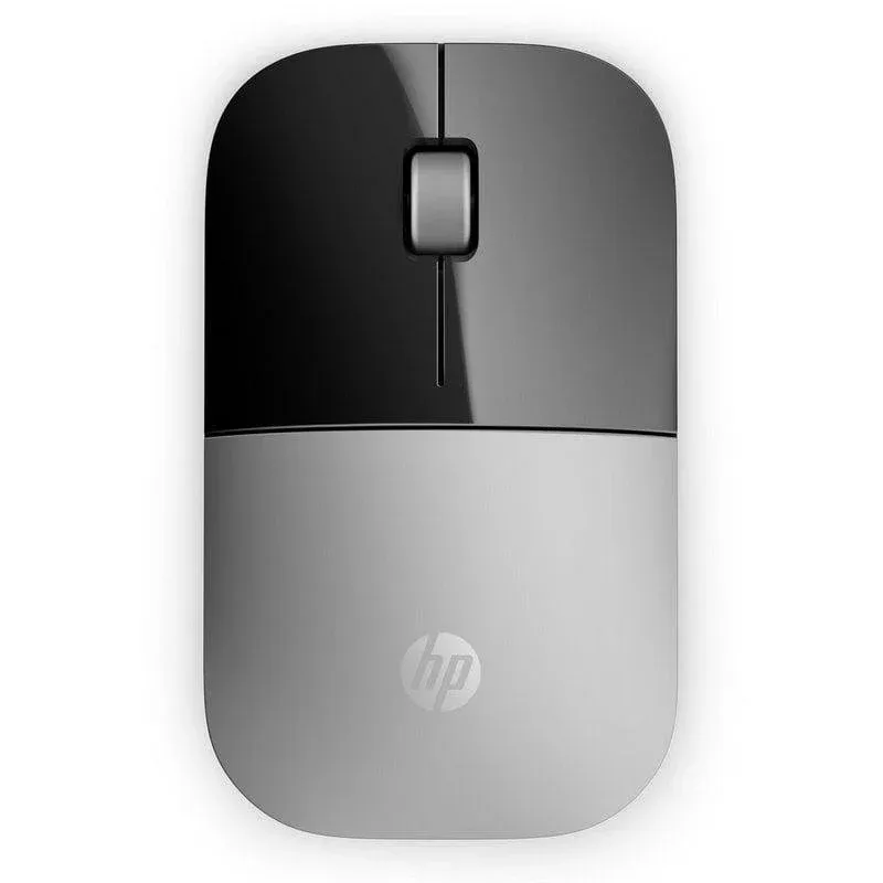 Rato HP Z3700 Sem Fios 1200 DPI Prateado Design Ambidestro