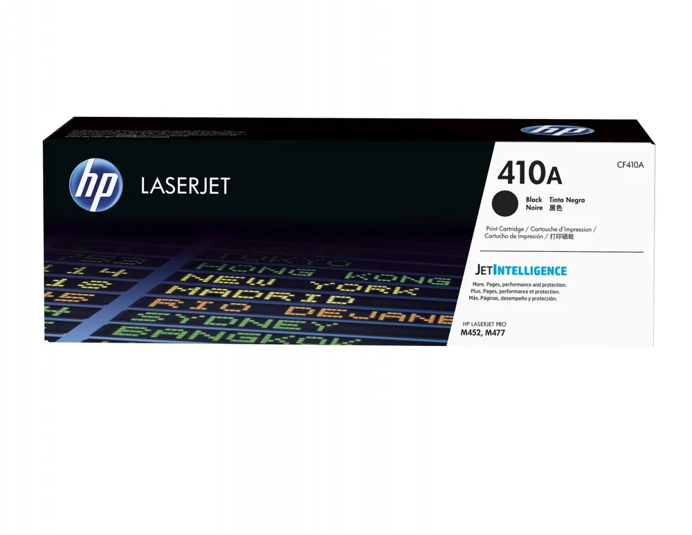 HP 410A Black Original LaserJet Toner Cartridge CF410A