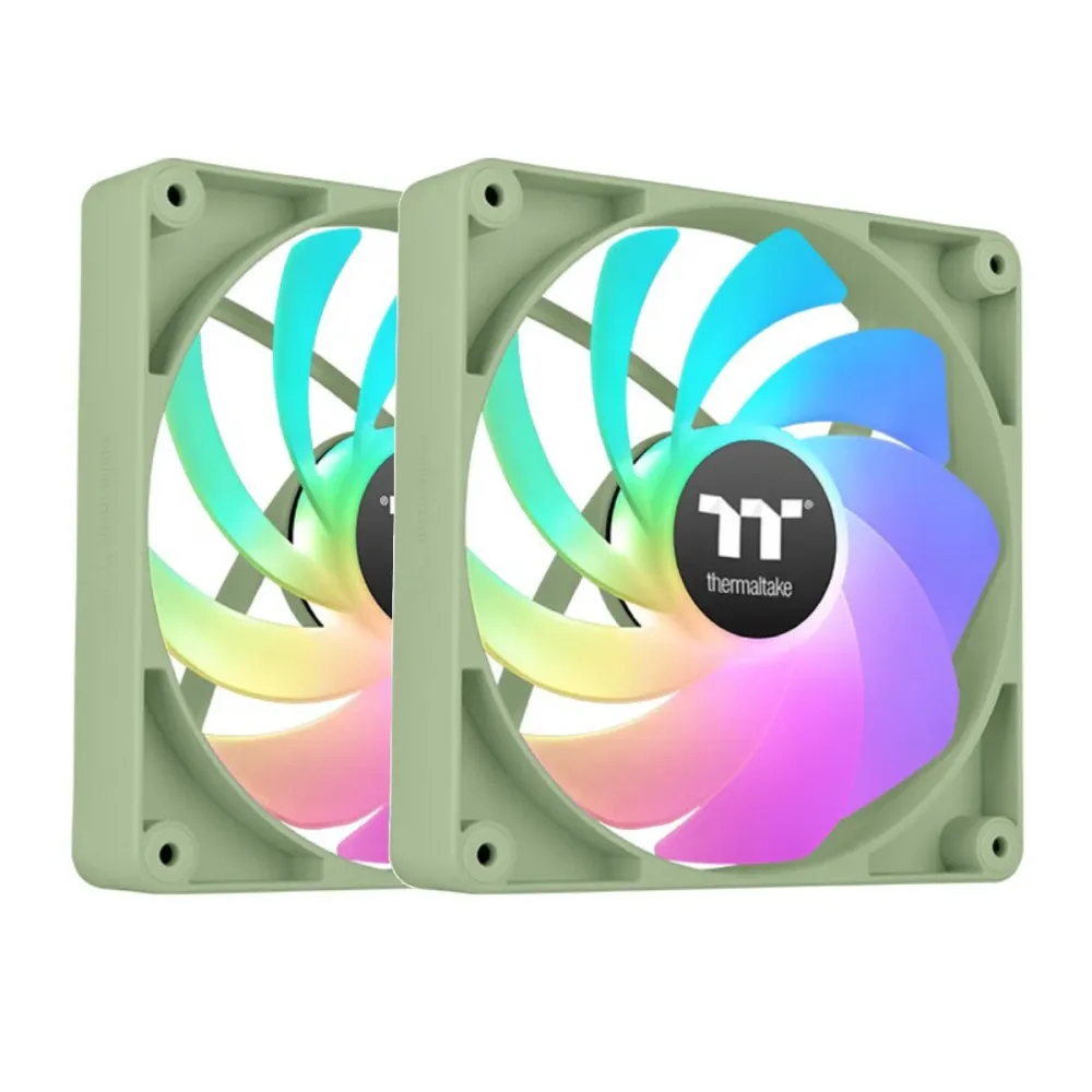 Ventoinha Inversa ThermalTake CT120 ARGB Verde 2 Unidades