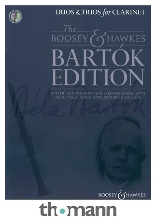 Boosey & Hawkes Bartók Duos & Trios Clarinet