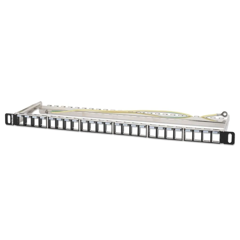 Intellinet 721011 Painel de patch 24P Keyst 0,5U 721011