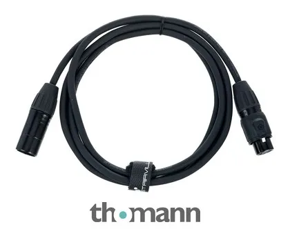 Stairville PDC5BK IP65 DMX Cable 2m 5pin