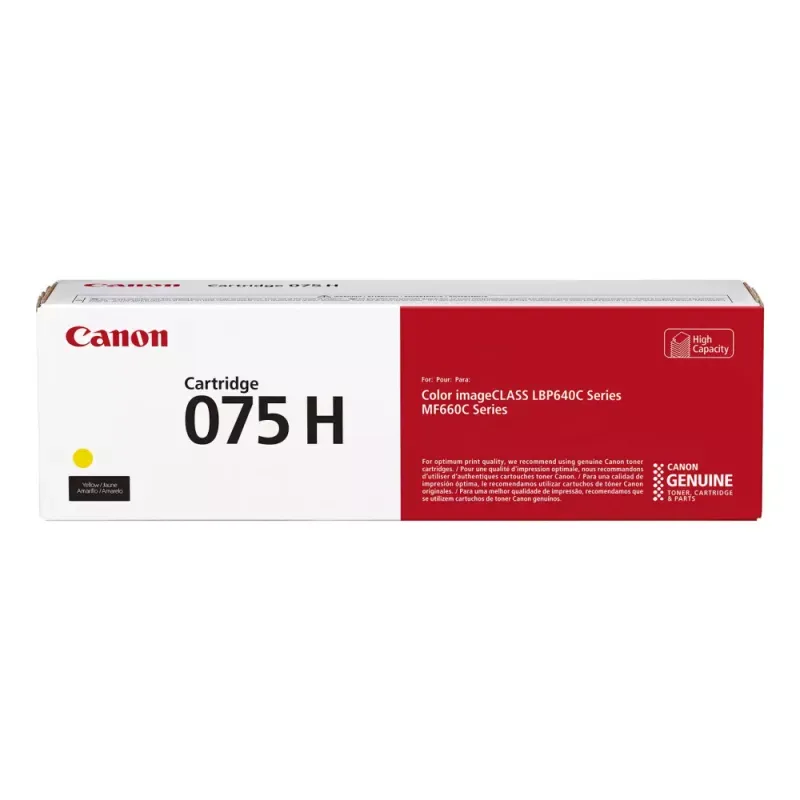 CANON Toner Cartridge 075 H Y