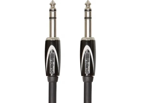 Roland RCC-5-TRTR Cabo Audio Jack reto stereo balanceado 1.5m Garantia Vitalícia