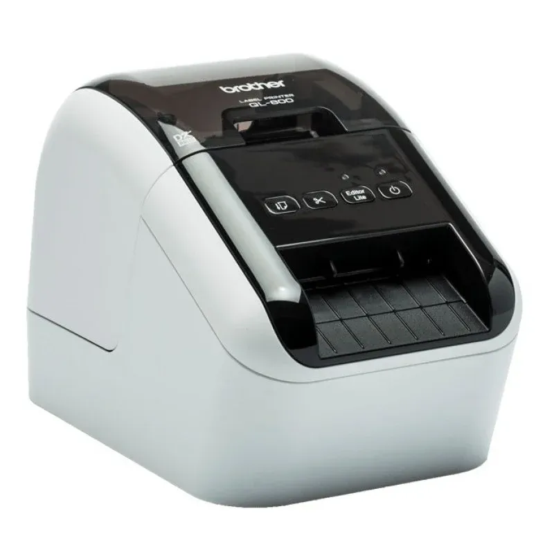 Impressora Térmica de Etiquetas Brother QL-800 USB Preto