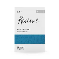 Palheta Clarinete Sib 3.5+ D'Addario Organic Reserve Cx 10-Un