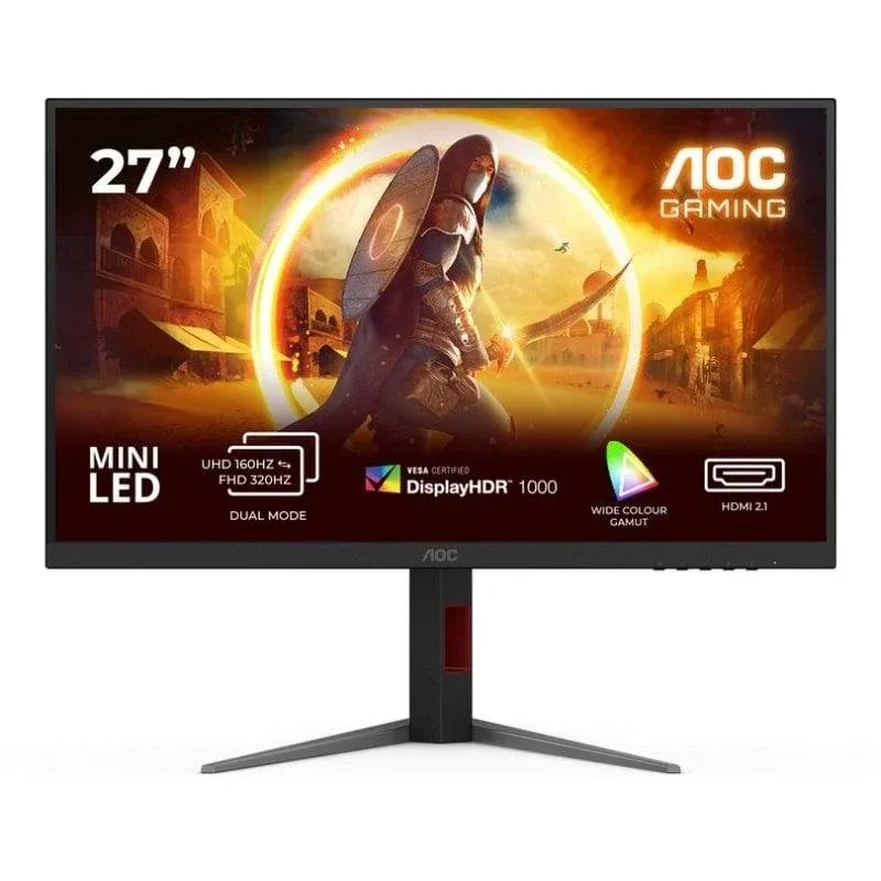 Monitor AOC Gaming 27" U27G4XM Fast IPS UHD 160Hz 1ms HDR1000