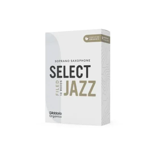 Daddario Organic Select Jazz Filed 2.0 Medium