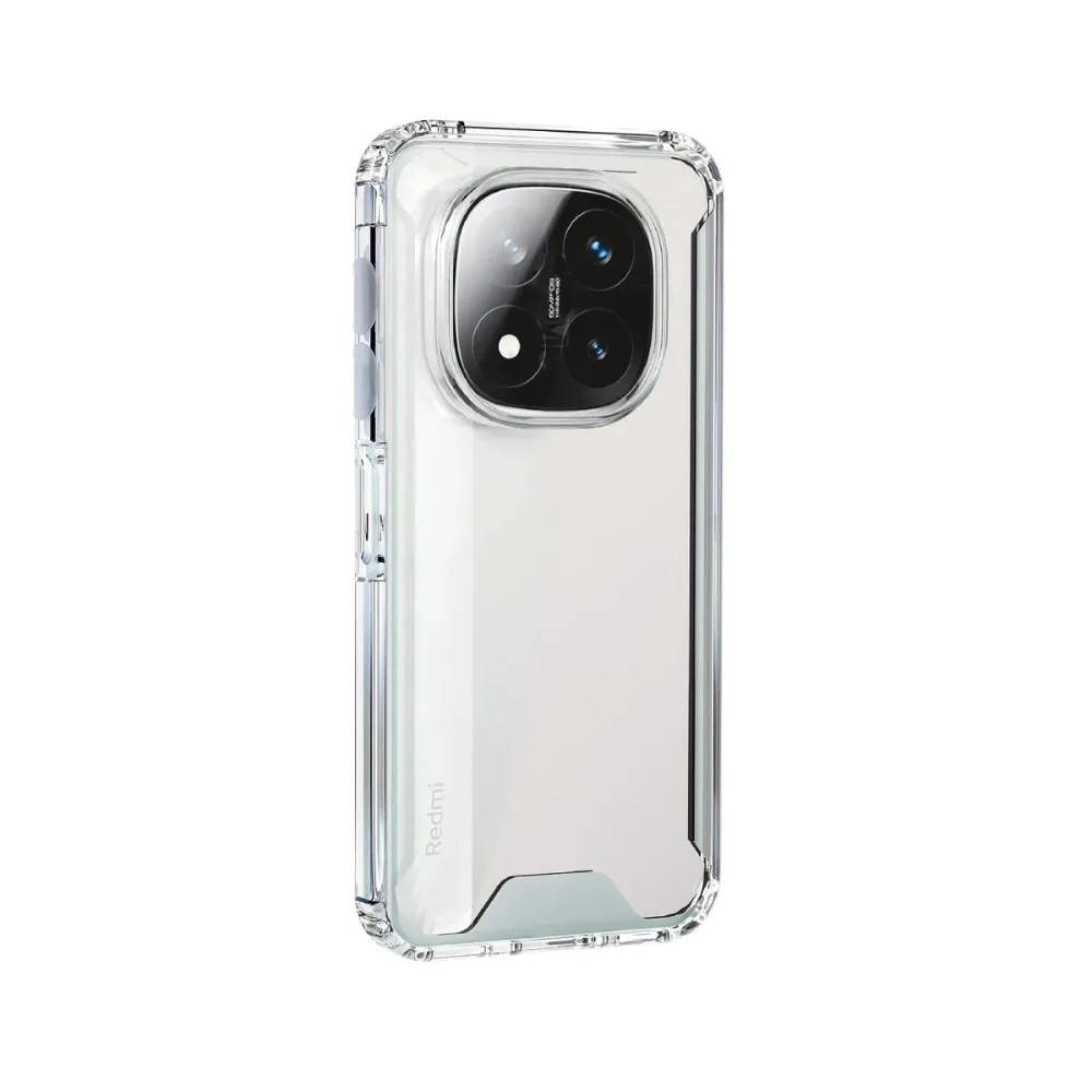 Capa Silicone Reforçada Xiaomi Redmi Note 14 Pro Transparente