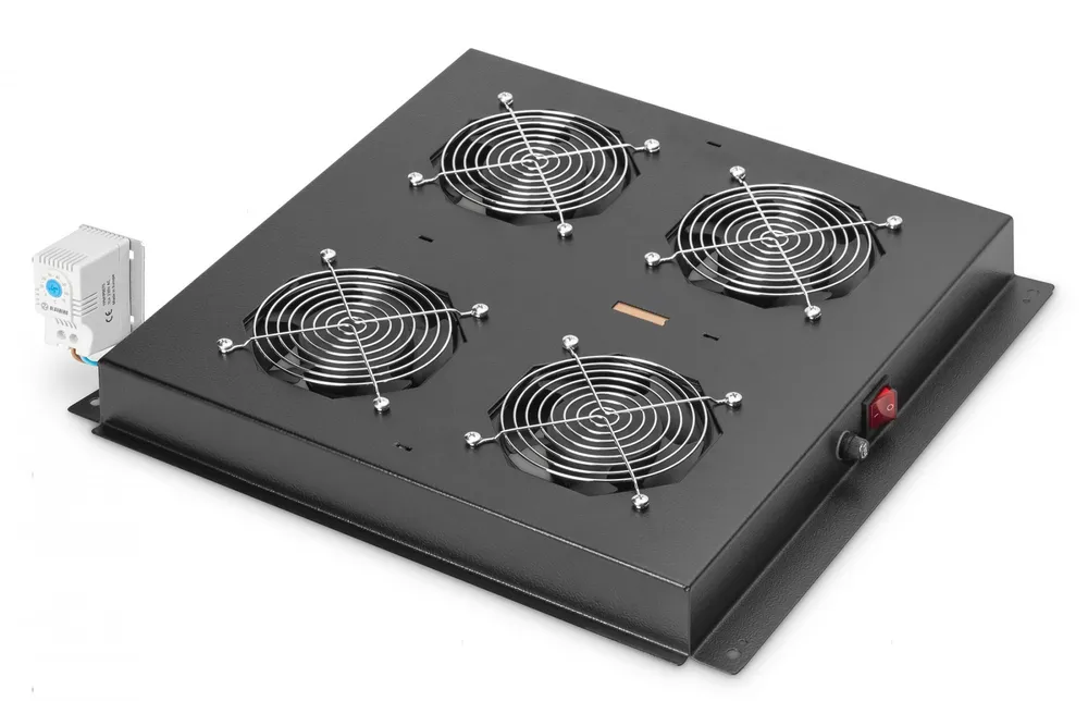 Digitus Roof Cooling Unit for Unique Network Cabinets DN-19 FAN-4-B-N