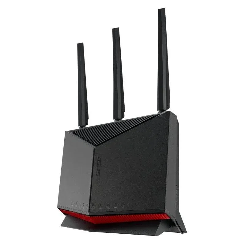 Router ASUS RT-BE86U WiFi 7 10G Ethernet 8600Mbps Preto