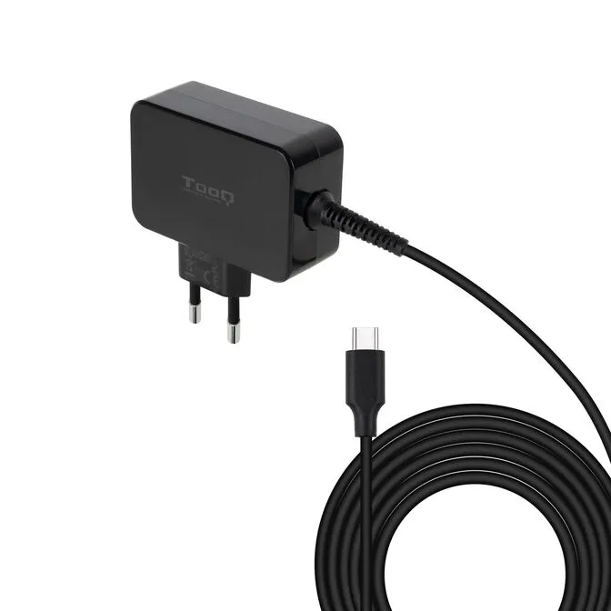 Carregador de Portátil GaN Tooq USB-C PD 65W