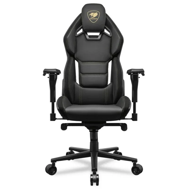 Cadeira para jogos COUGAR Hotrod Royal Preta Acolchoada Com Braços Ajustáveis 4D