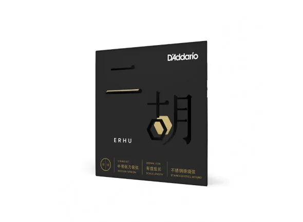 D'Addario ERHU01 Erhu Strings, Medium Tension, 10-18