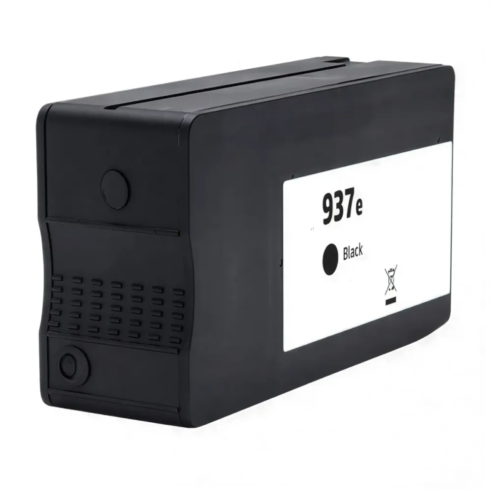 Tinteiro Compatível HP 937e XL Preto - 4S6W9NE/4S6W5NE