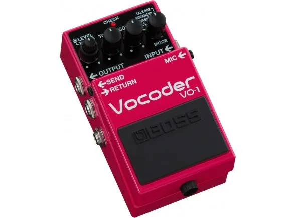 BOSS VO-1 VOCODER + Multi-Aplicações + Portátil + MIC XLR input