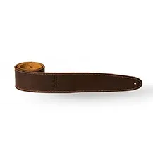 Correia Guitarra Taylor Suede Back 2,5" Chocolate Brown