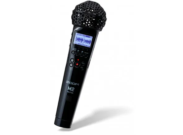 Zoom M2 MicTrak Gravador Portátil em Forma de Microfone
