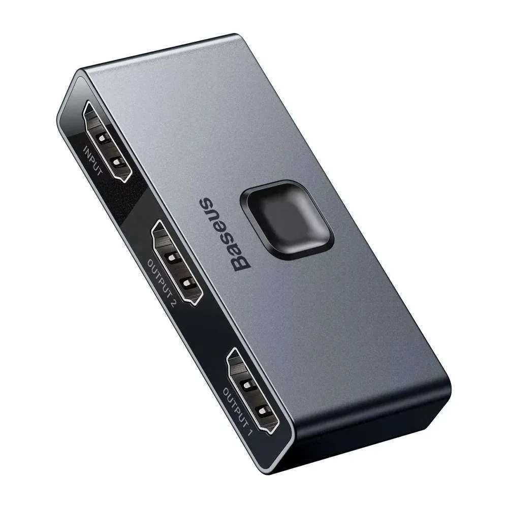 Adaptador HDMI Baseus Matrix Bi-Direcional 2 em 1