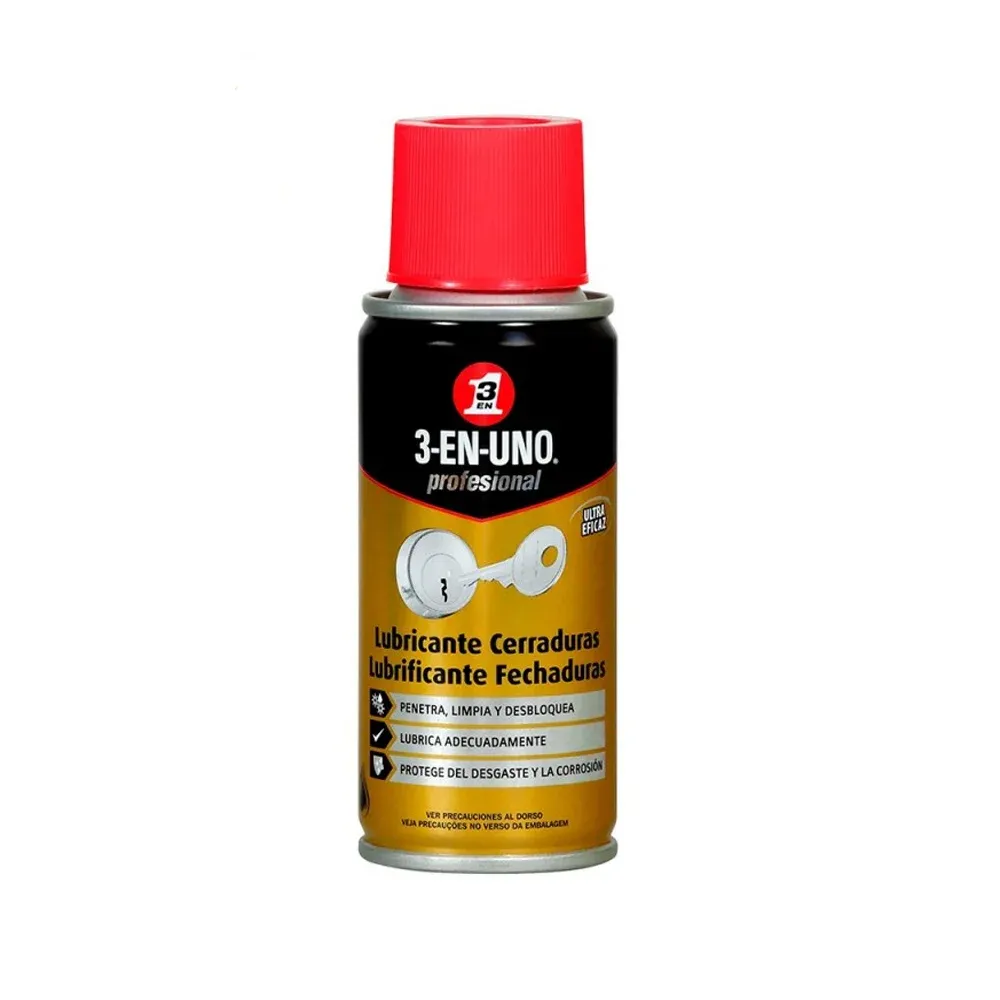 Lubrificante Para Fechaduras 3 em 1 100ml Wd-40