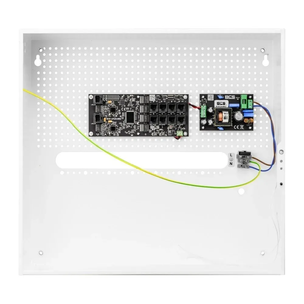 BCS BCS-IP8Gb/E-S Conjunto de Fonte de Alimentação PoE BCS-IP8Gb/E-S