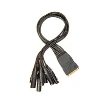 Cabo Multicore D'Addario PW-XLRMFB-01 F 4xXLR F + 4xXLRM
