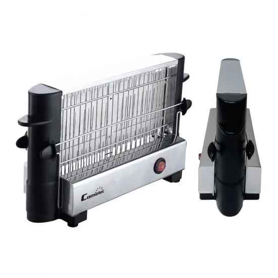 Tostadeira Comelec Tp7714 Aço Inoxidável Visto/Preto 800W