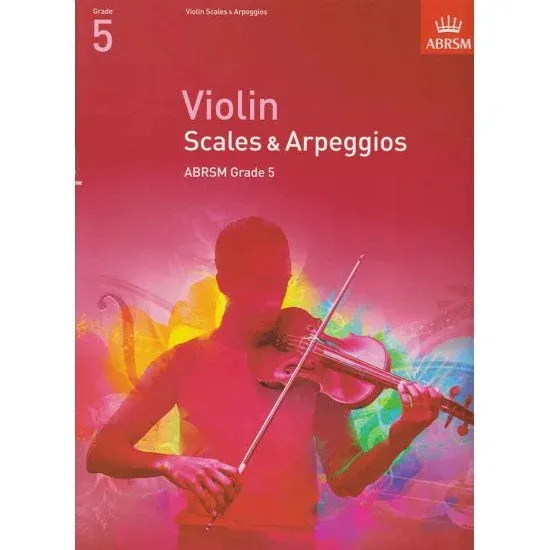 ABRSM LIVRO Violin Scales & Arpeggios Grade 5