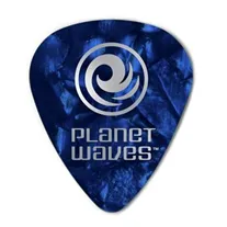 Palhetas Planet Waves 1CBUP4 Classic Celluloide Blue Pearl