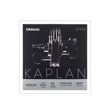 Jogo cordas Violino D'Addario Kaplan Vivo KV310 Heavy 4/4
