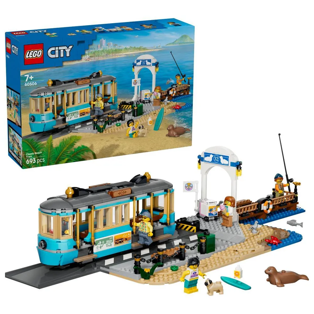 LEGO City Elétrico Clássico de Praia - 60506