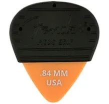 Fender 351 Mojo Grip Picks Dura-Tone Delrin 0,84mm Butterscotch Blonde
