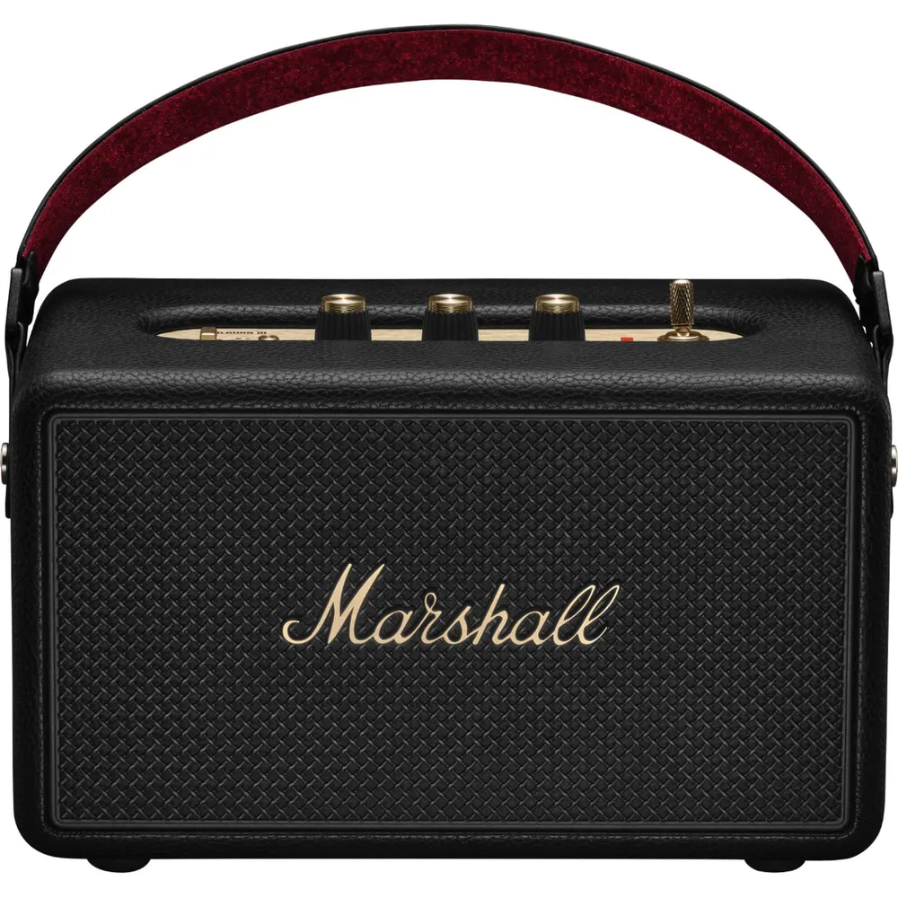 Coluna Portátil Marshall Kilburn III Bluetooth Black & Brass