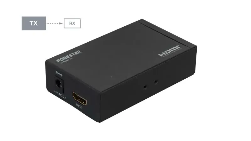 Transmissor extensão-distribuidor HDMI por cabo Cat 6 - FO-473-TX