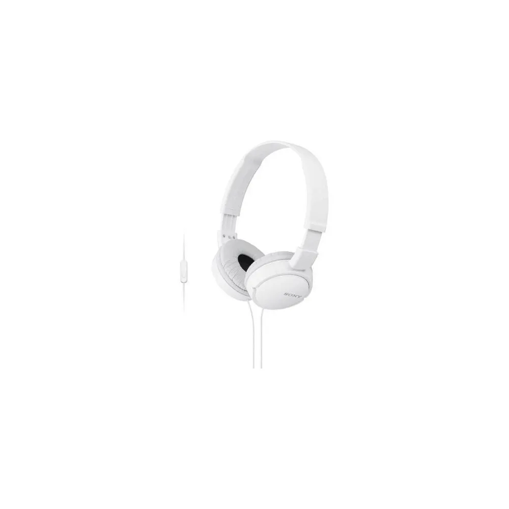 Auscultadores c/ Fios (Branco) ZX110APW - SONY