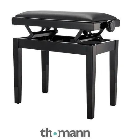 Burghardt B 5 Black Polished Lea B-Stock