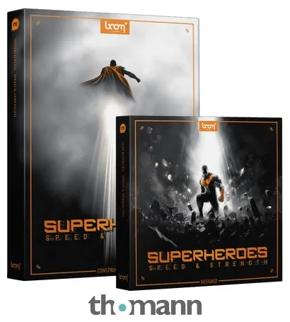 BOOM Library Superheroes: Speed & Strength