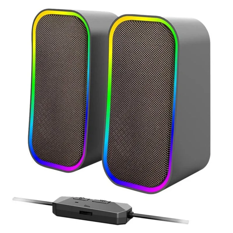 Altifalantes Speed Link 2.0 Bluetooth USB 6W com iluminação RGB