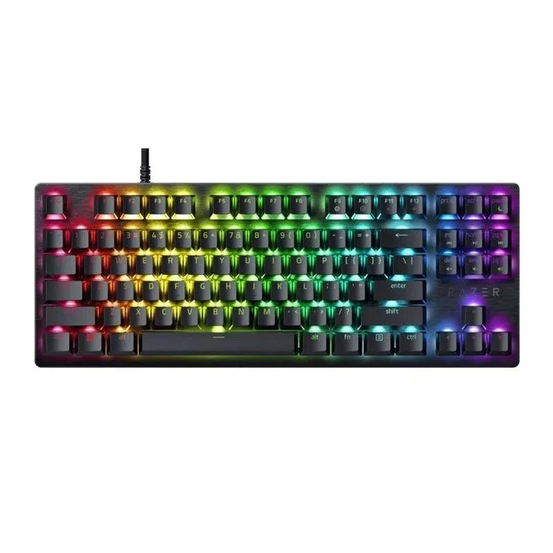 Teclado Razer Huntsman V3 X TKL mecânico Layout FR retroiluminado RGB