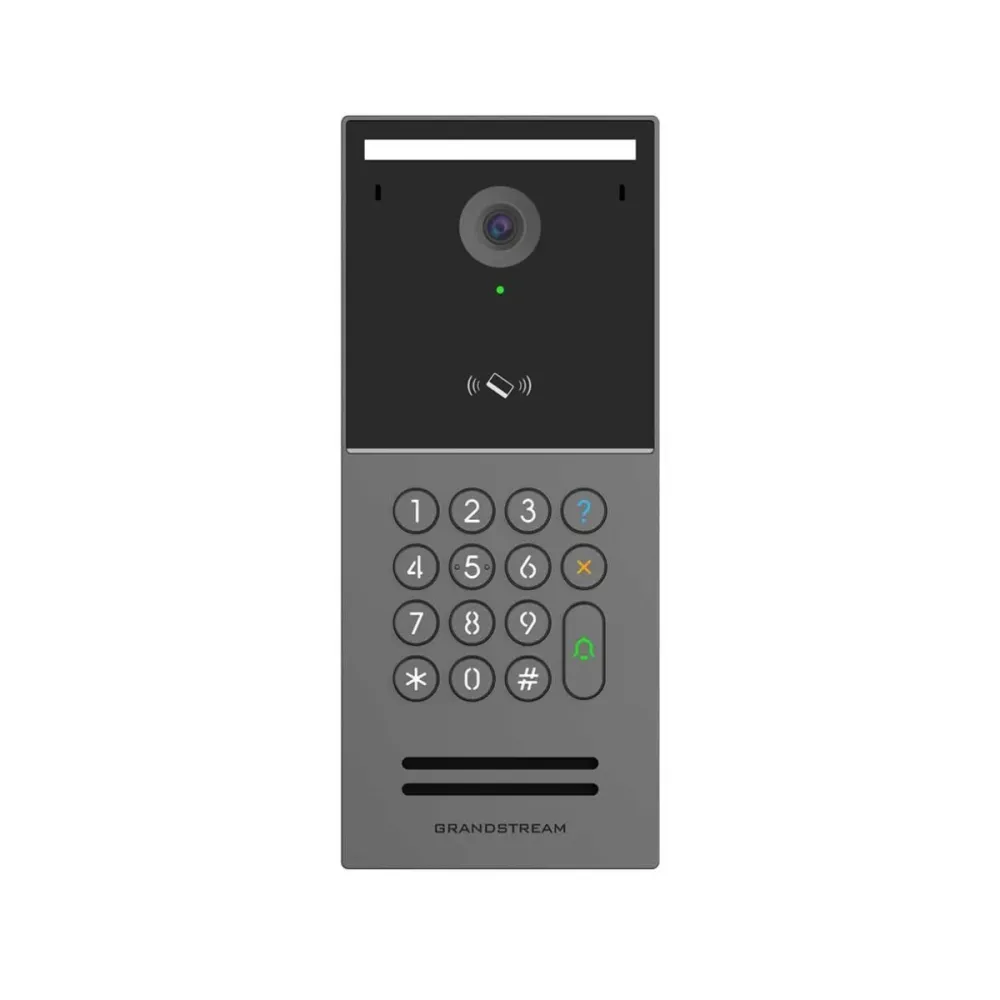 Controlo de Acesso Grandstream 4MP Cartão IC/ID/RFID, QR, PIN, NFC - GDS3725