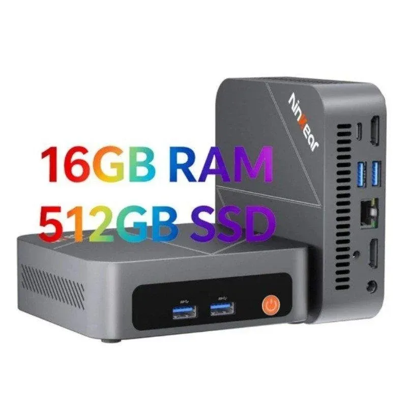 Mini PC Ninkear M7 AMD Ryzen 5 7430U/16GB/512GB SSD/AMD Radeon/Windows 11
