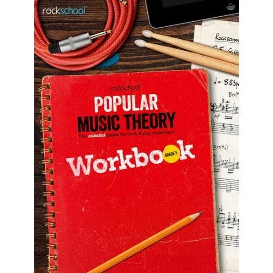 Rockschool LIVRO Popular Music Theory Workbook (Grade 5)