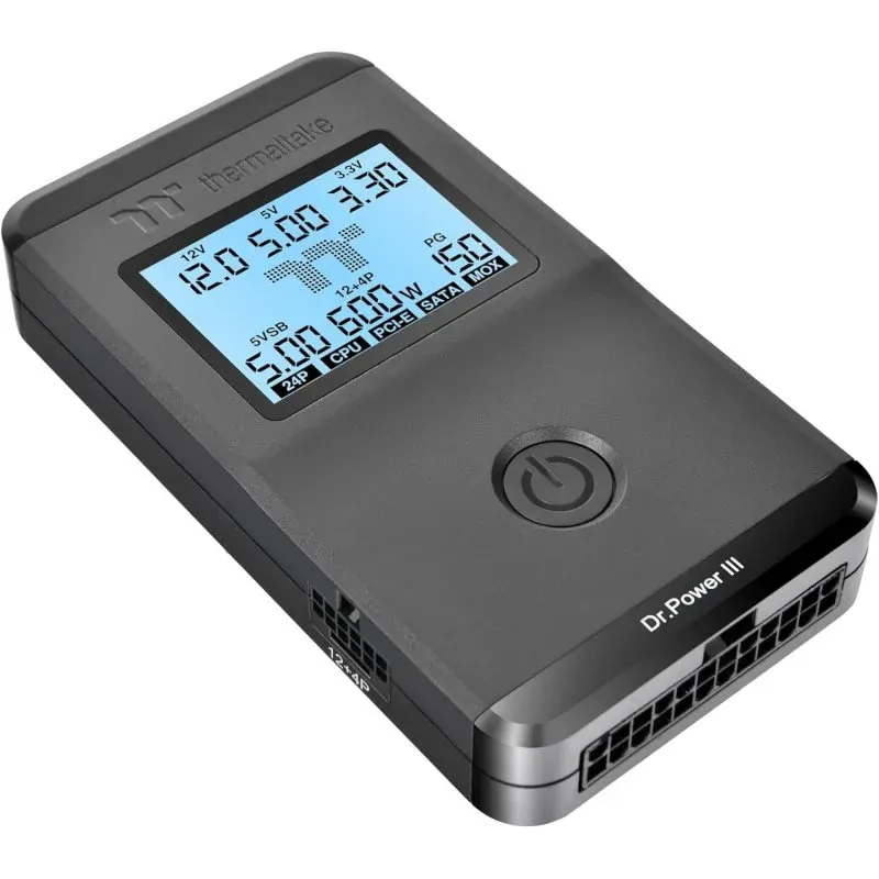 Fonte Alimentação Thermaltake Dr.Power III Testador de Fontes de Alimentação