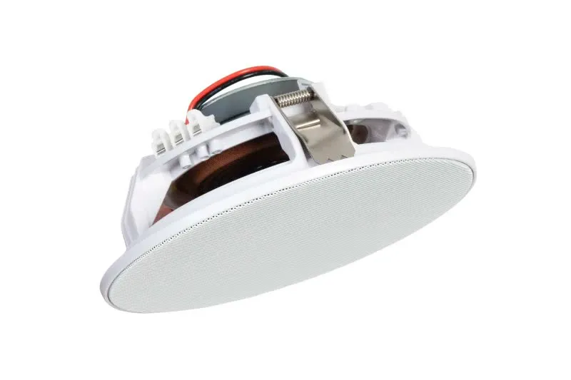 Coluna de teto 6 Pol. 8O 15W Ø185mm (Ø170mm) - Branco - SPEAK-6